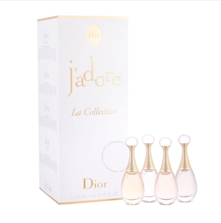 CHRISTIAN DIOR JADORE LA COLLECTION ABSOLU EDPEDPEDTIN JOY EDT W MINI  SET 4x5 ml FR  Precious Scent Perfumes